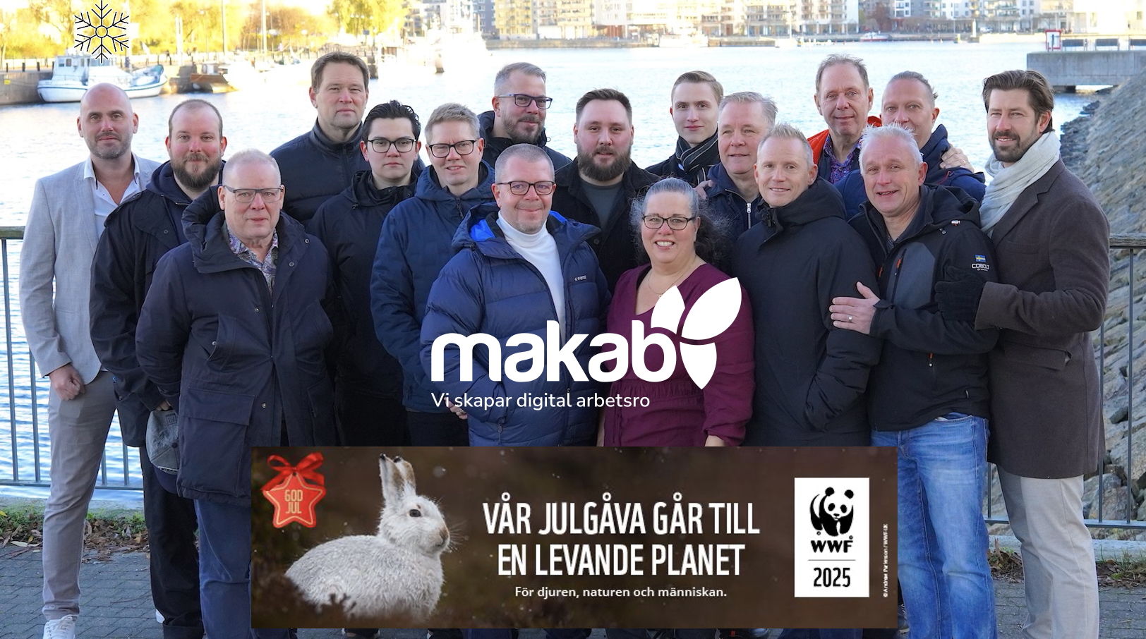 God Jul och Gott Nytt År från oss på Makab!