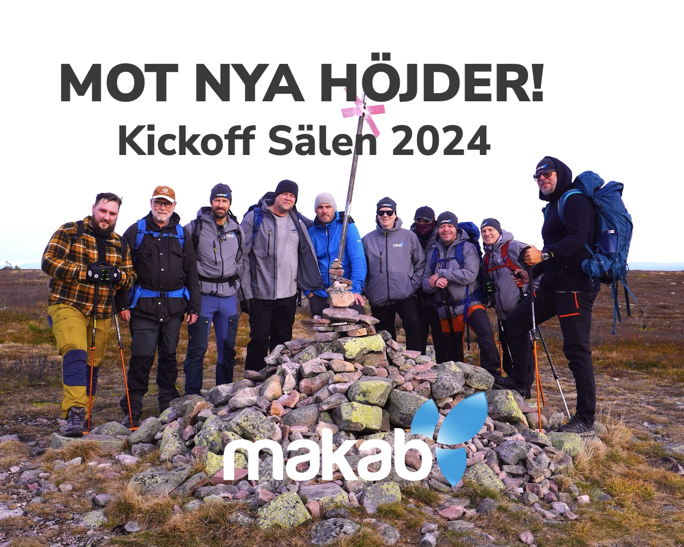Mot nya höjder! Ett framgångsrikt år avslutas med kickoff i Sälenfjällen