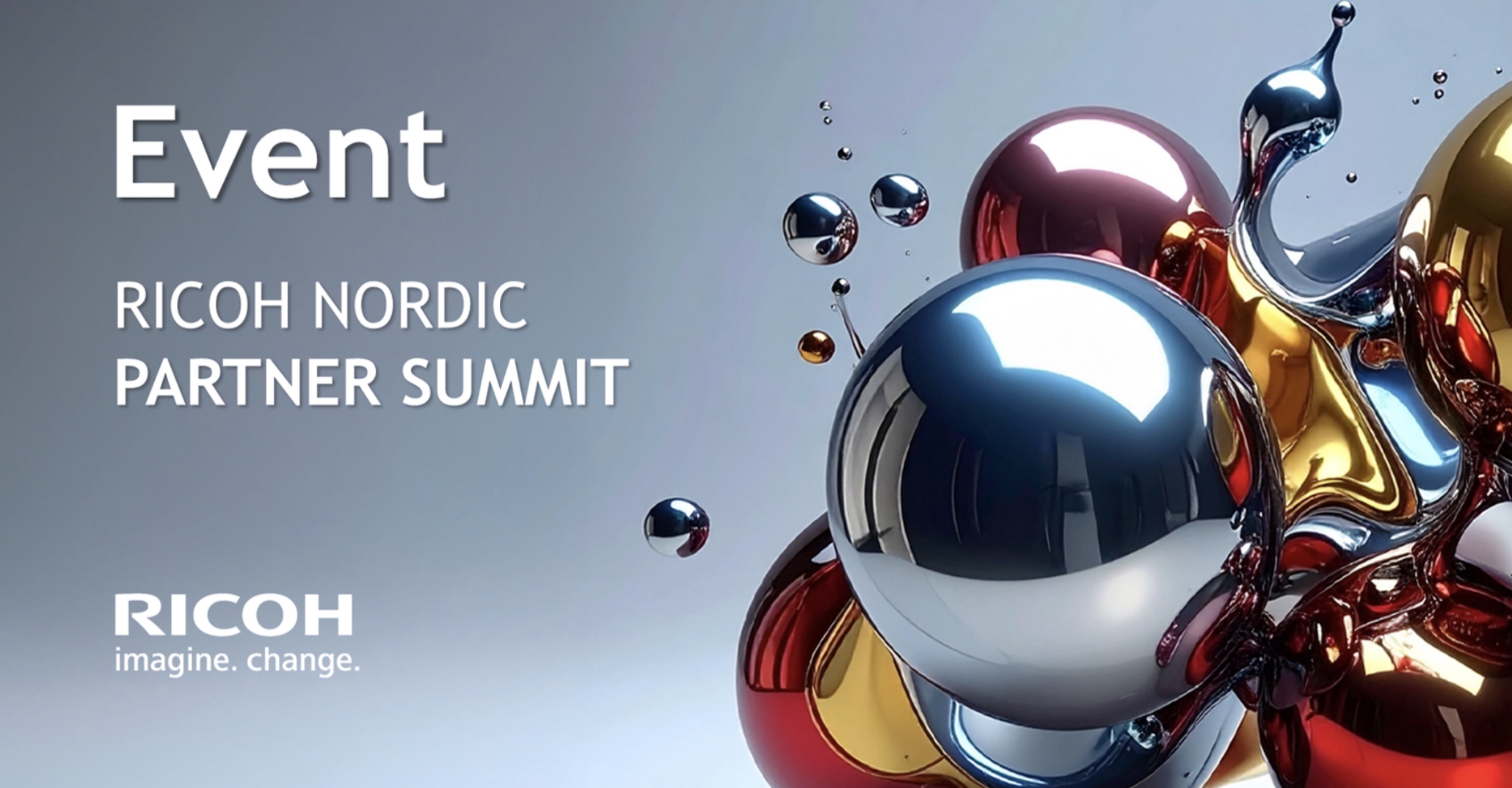 Makab på Ricoh Nordic Partner Summit